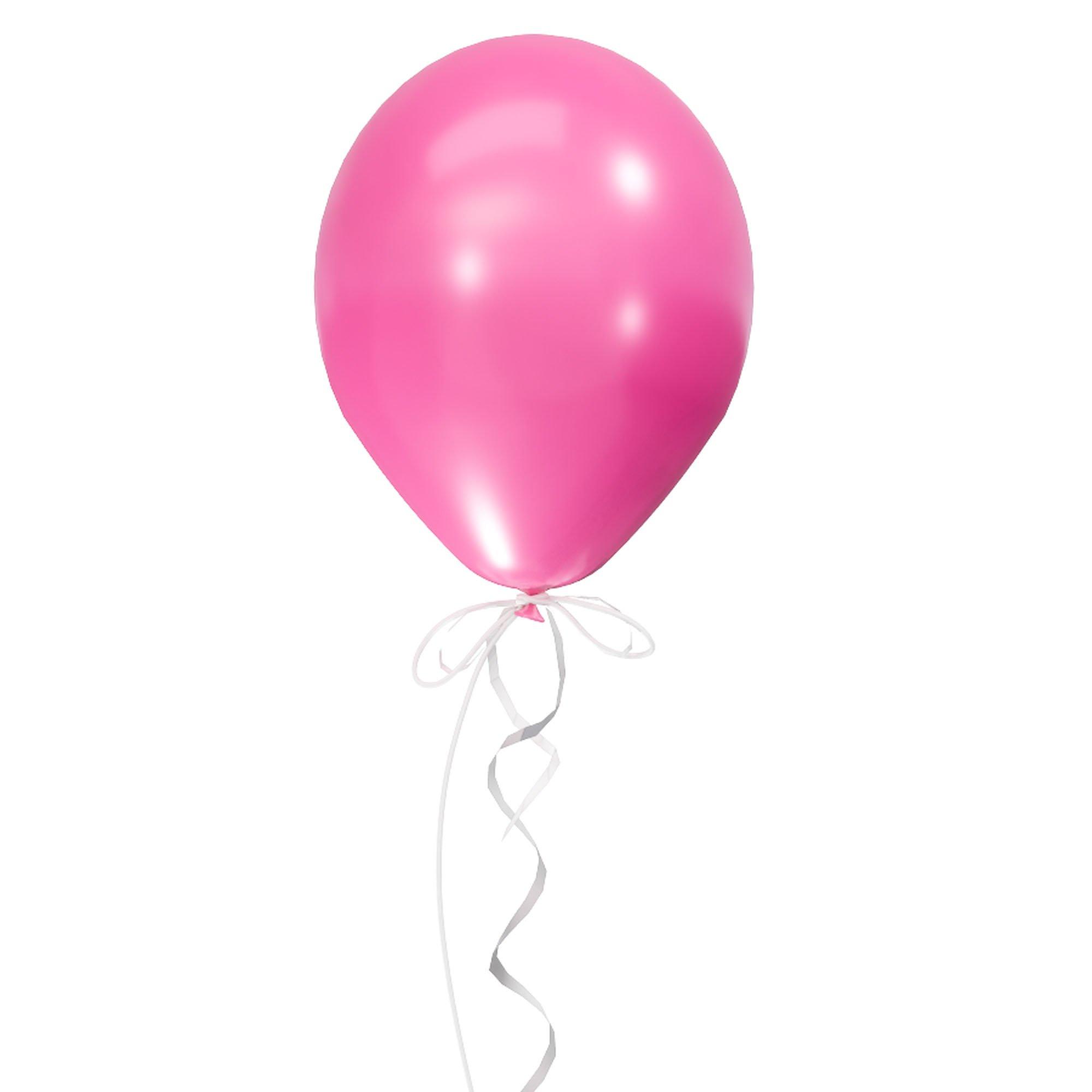 25ct, 12in, Bubble Gum Pink Premium Latex Balloons - Luxaire™